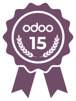 Odoo 15 certificate badge